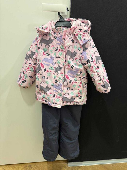 Geacă și pantaloni de iarnă 92 cm – set călduros și confortabil