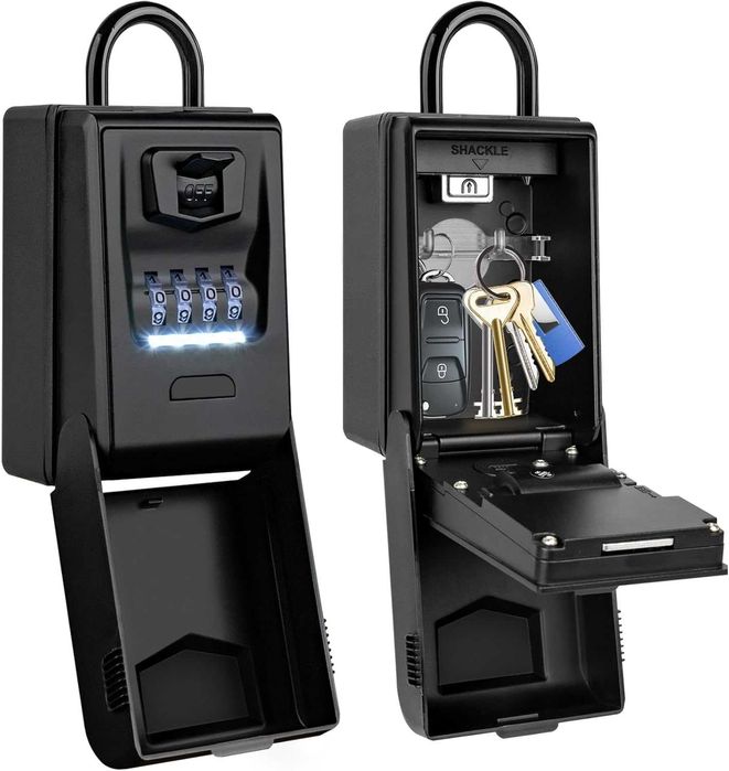 Cutie chei cu LED de perete, seif chei RBNB,PIN setabil, de la 200RON