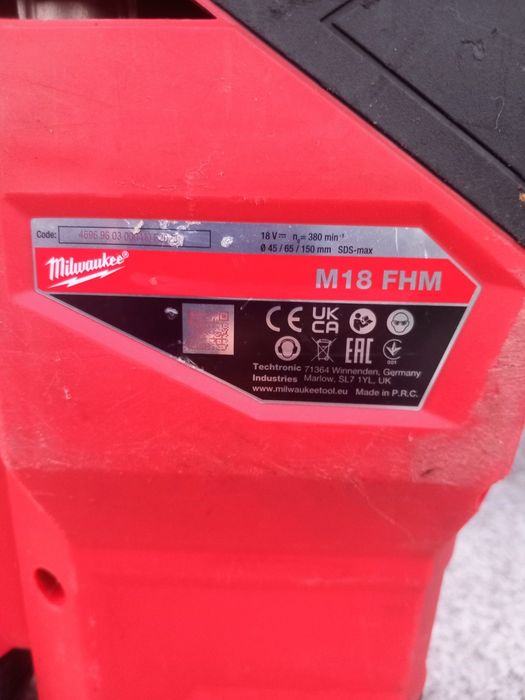 Milwaukee M18 FHM Перфоратор