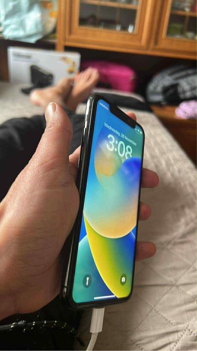 iphone X 256 GB 100 процента Батерия