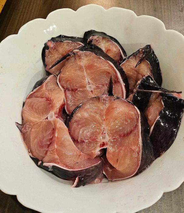 Африкански сом на едро