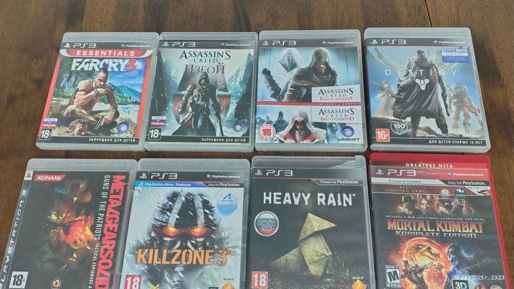 Ps3  диски 5к 10к торг есть