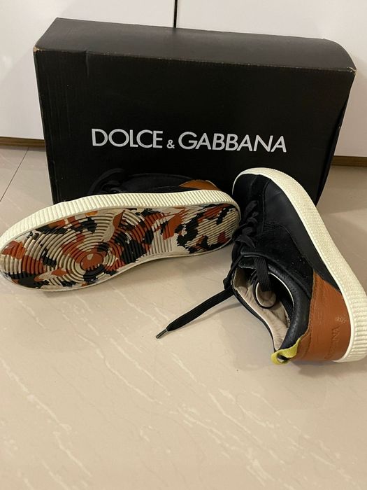 Adidasi pantofi tenesi Dolce & Gabbana piele originali