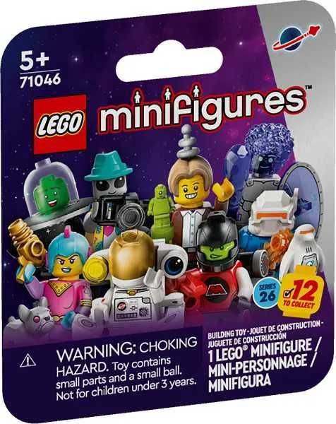 Minifigurine LEGO, Seria 26, Retro Space Heroine, IDENTIFICATE + 5 Iun