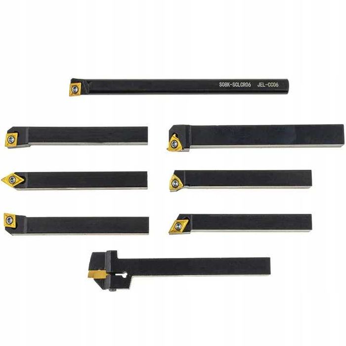 Set cutite strung cu placa inlocuibila dalti strunjire 8x8mm  (S12018)