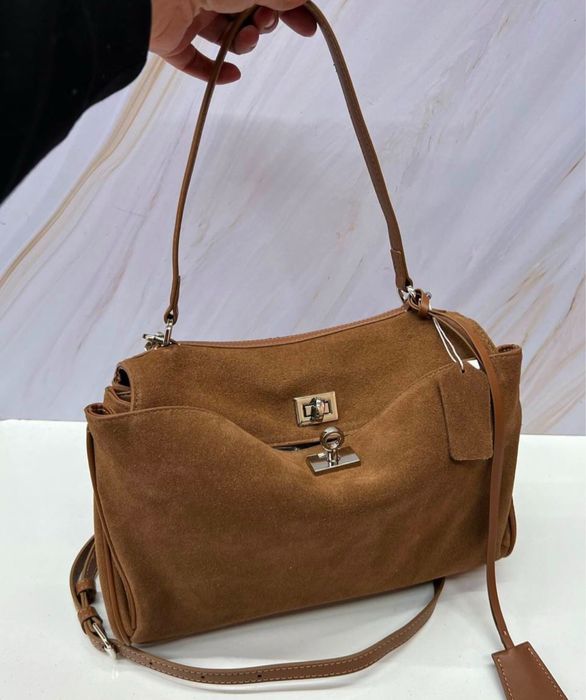 Сумка замша качественное