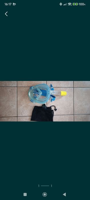 Целолицеви маски за гмуркане