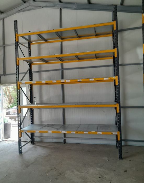 Rafturi metalice cu polițe 266x78