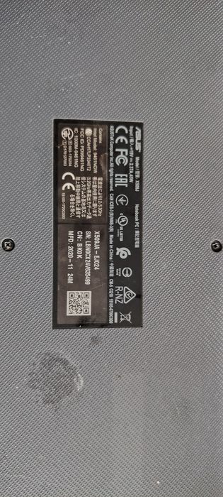 Laptop Asus ecran spart