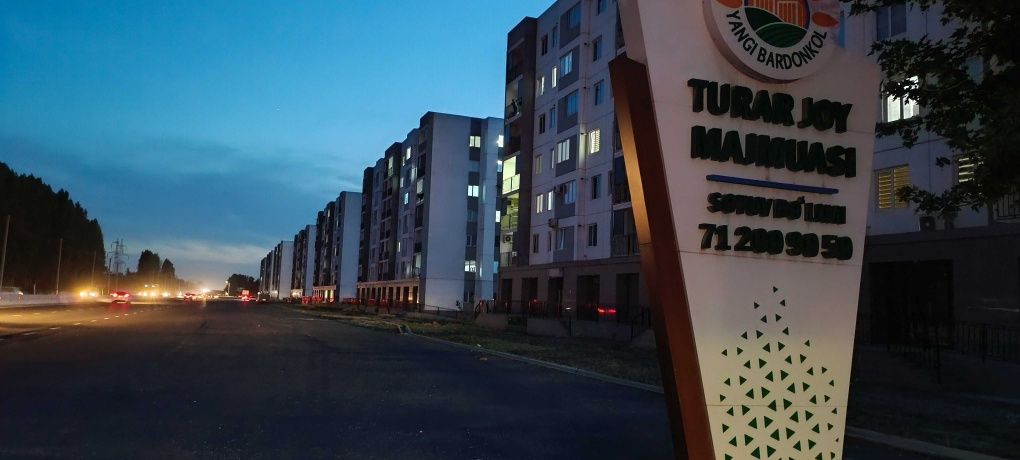 Янги Тошкент Рохат круг Барданкул 3 хонали 1-этаж 70 кв.ремонтли СОТИЛ