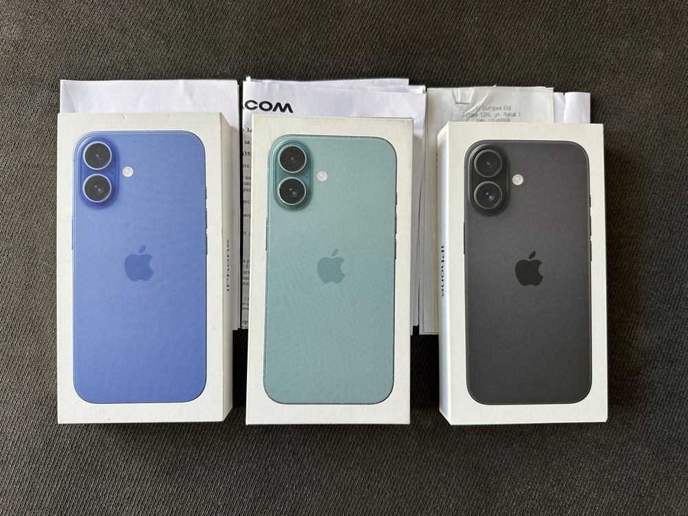 Apple Iphone 16 128gb  Нов Гаранция