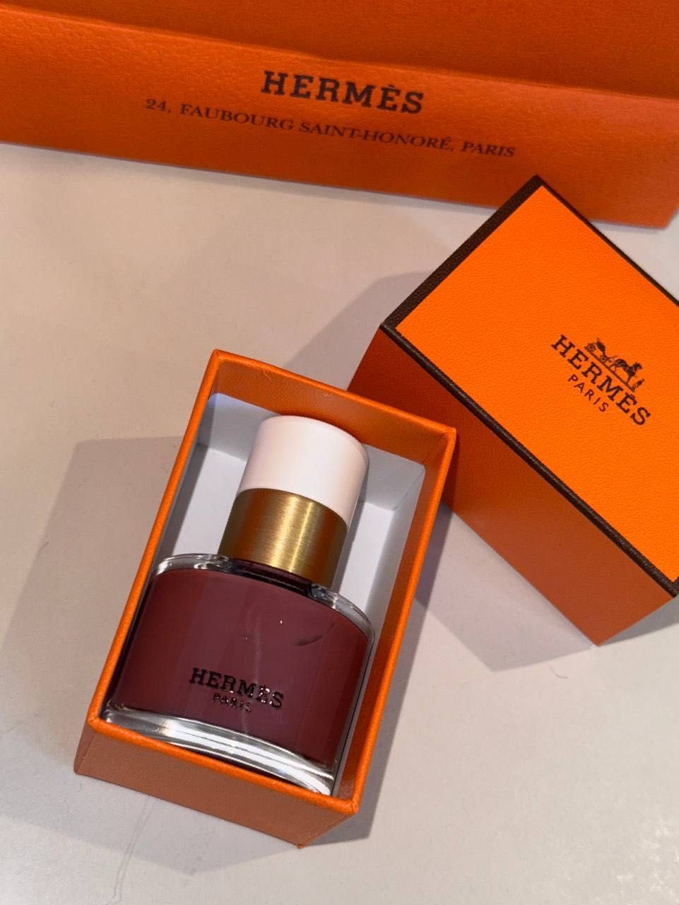Лакы Hermes Балтийская роза и Роза Тамиз