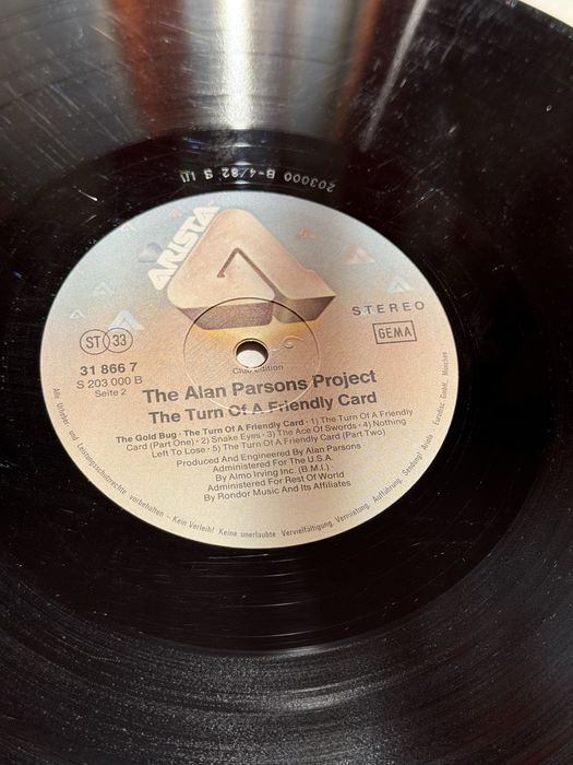 The Alan Parsons Project - The Turn Of A Friendly Card