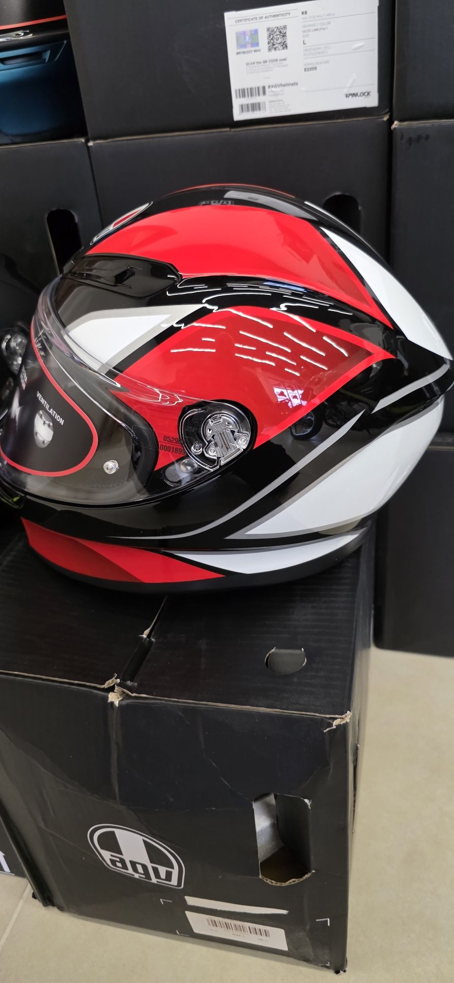 Мото каска AGV K6