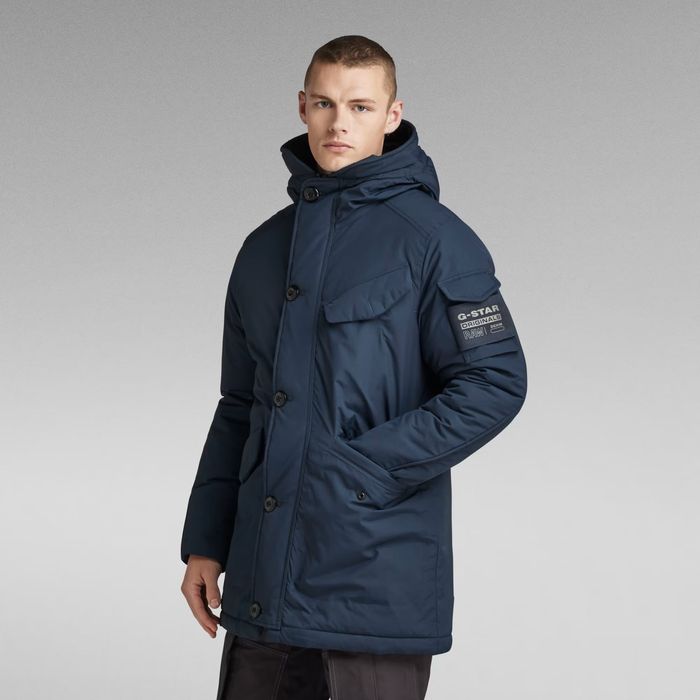 Мъжко яке G-Star RAW XXL в сиво и синьо