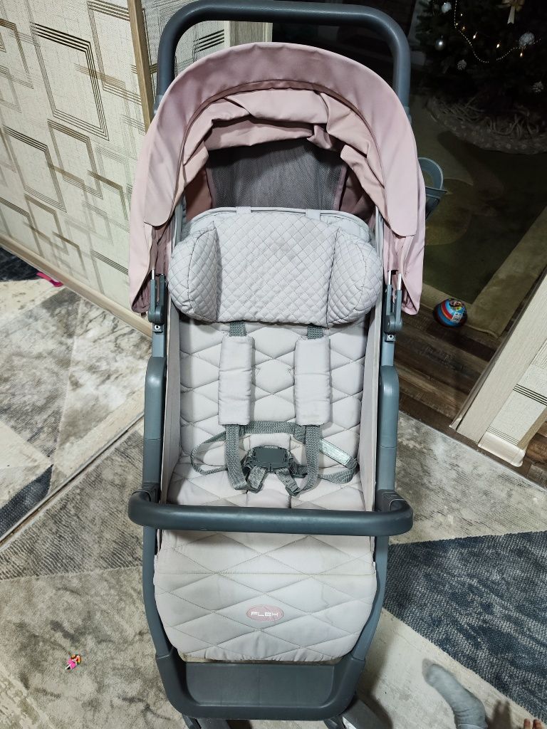Продам коляску Eurocart розового цвета