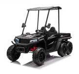 UTV electric Gladiator pt  2 copii, bluetooth, roti moi EVA180W, 12V