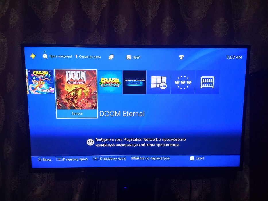 PS4 slim tiniq ideal holati o'yinlari bor 1ta djoystik bor plombasi bo