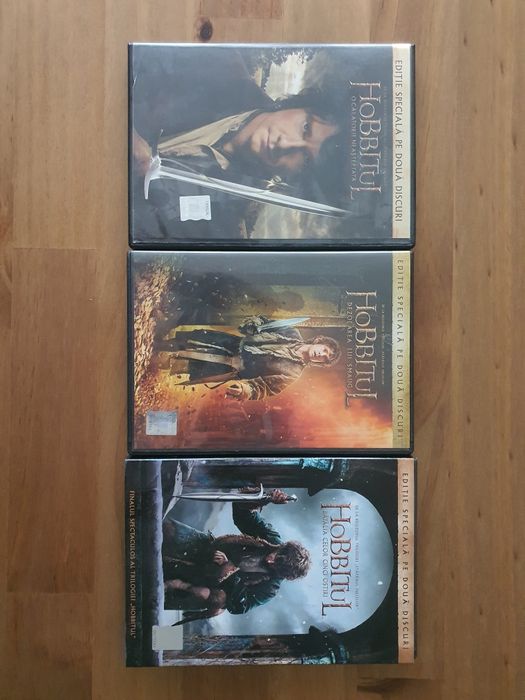 Serie filme Lord of the Rings și The Hobbit DVD