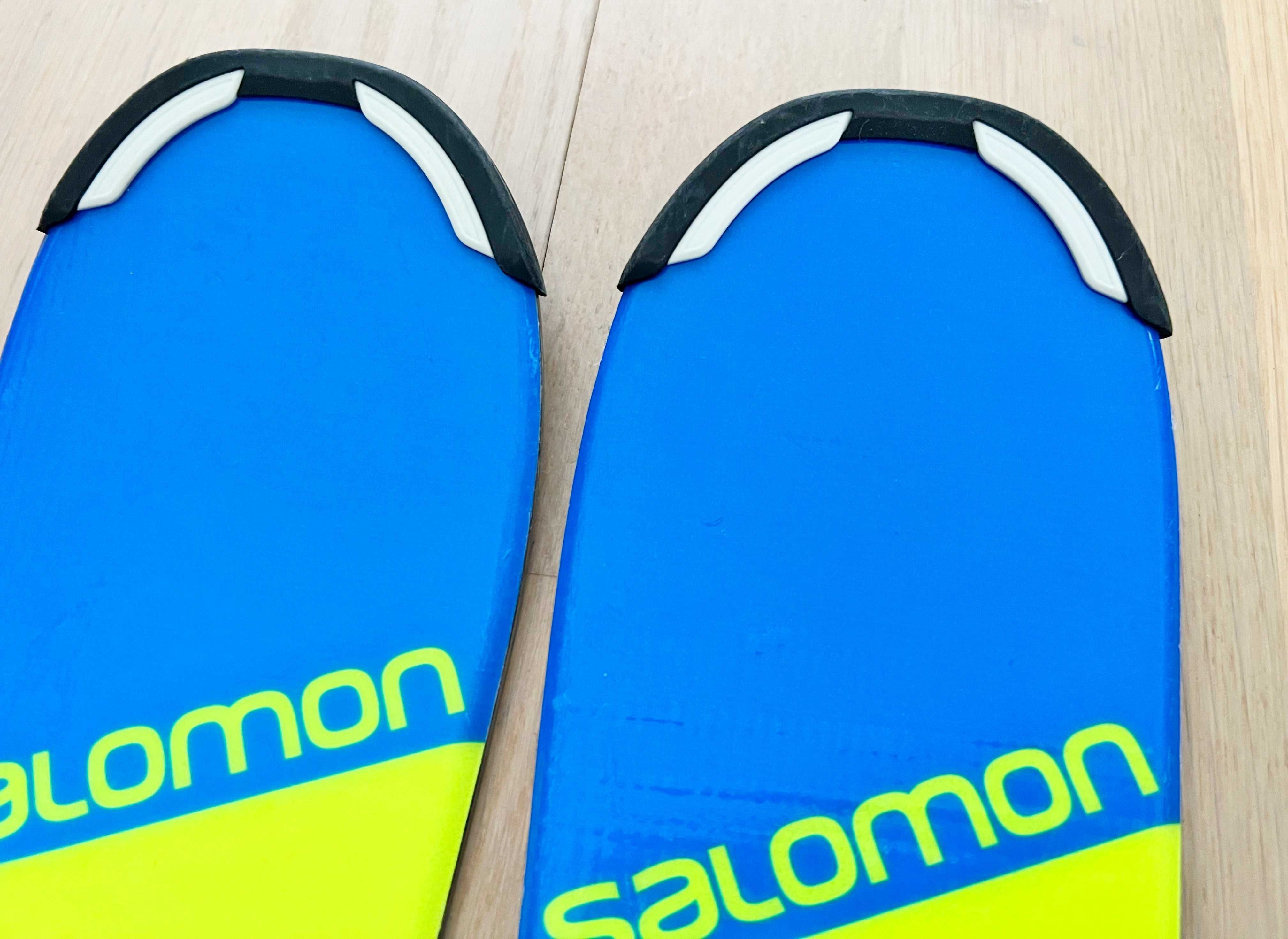 Като нови Ски + автомати SALOMON X Race Junior SW + L7  140см