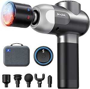 Pistol de masaj BOB AND BRAD C2 Pro cu căldură