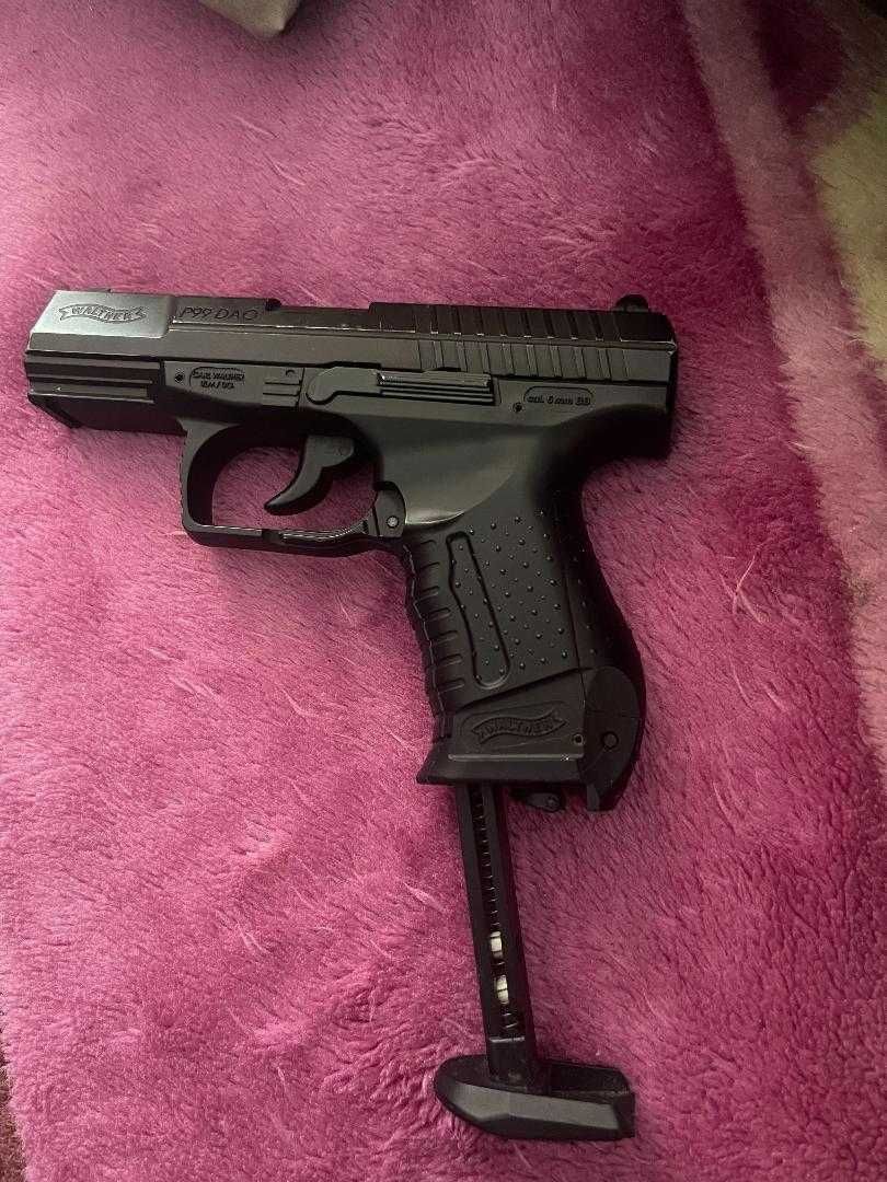 Vand pistol airsoft Walther p99 modificat 6j