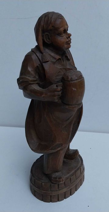 НАЙ ДОБРАТА ОФЕРТА Стара немска дървена фигура дърворезба