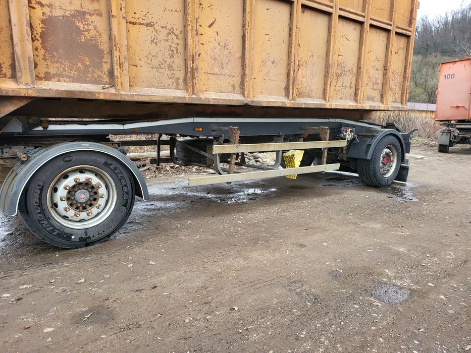 Remorca abrollkipper schmitz