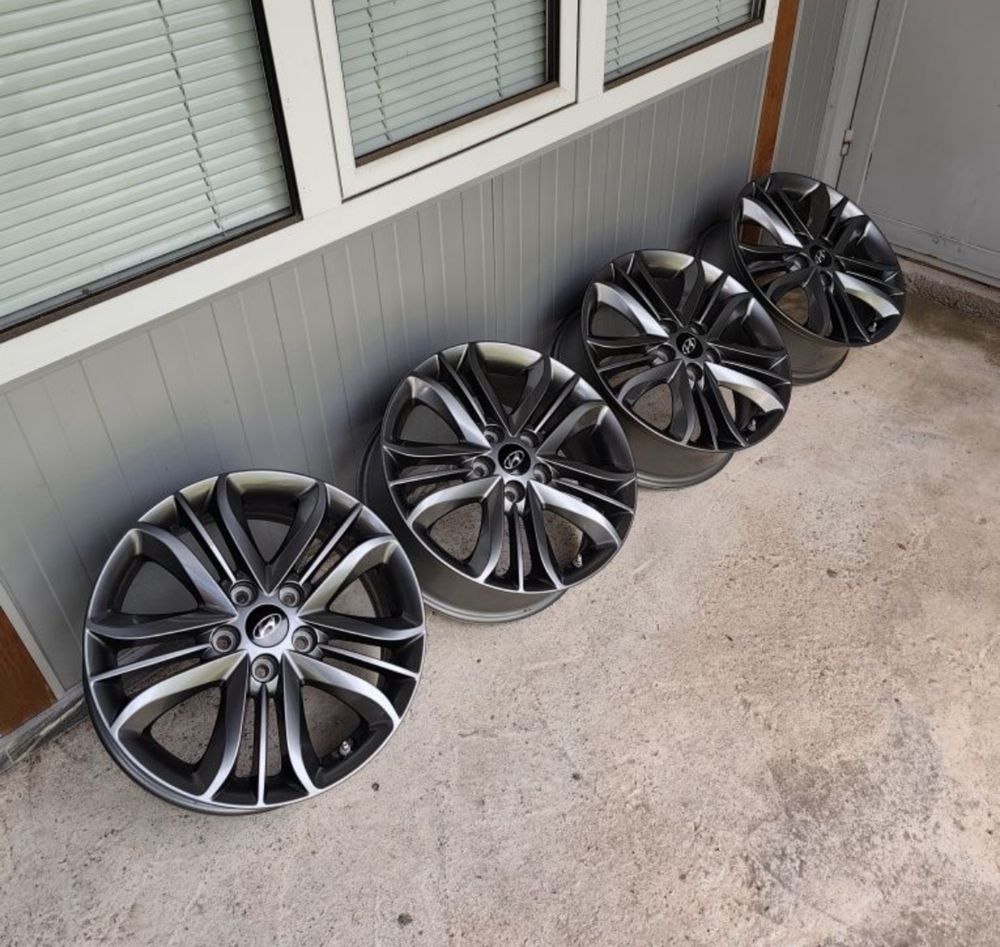 5x114.3 – Оригинални лети джанти 17” Графит за Hyundai Tucson