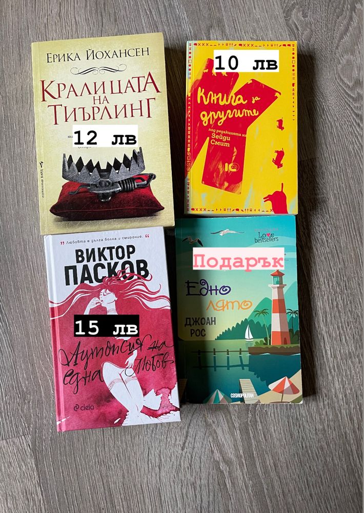 Различни видове книги