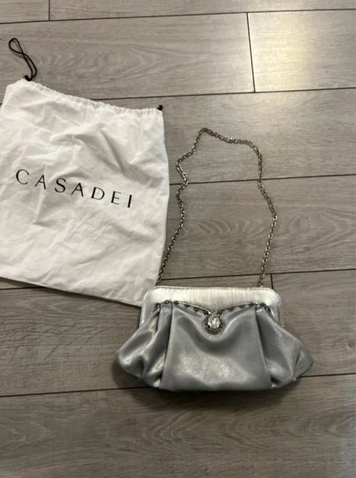 Casadei Geanta argintie
