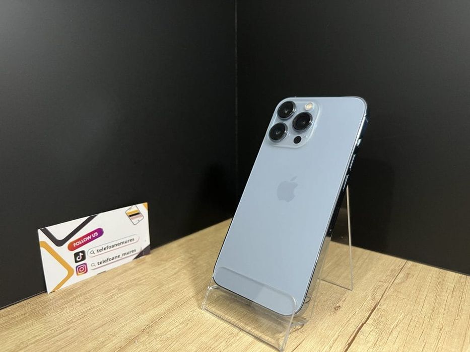 iPhone 13 Pro 128Gb Sierra Blue Second-Hand Foarte Bun 3 ani garanție,
