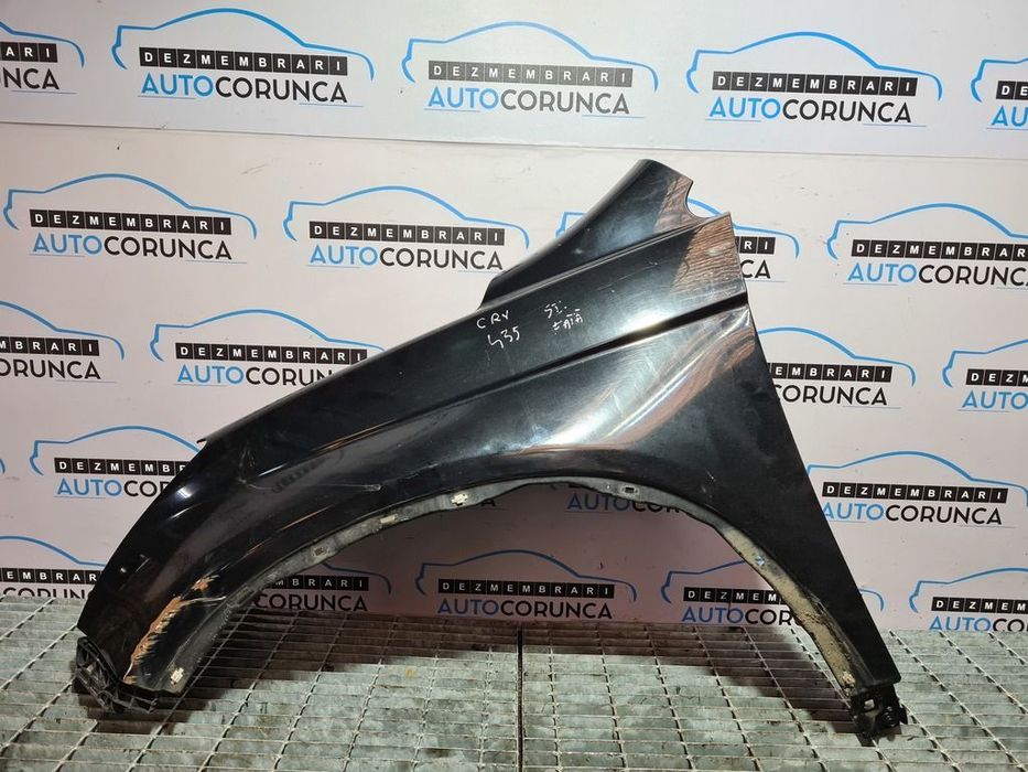 Aripa Stanga Fata Honda CR - V 2006 - 2010 4 Usi Negru (435) NECESITA REPARATII