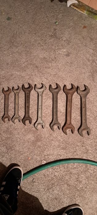 Ключи рожковые советские