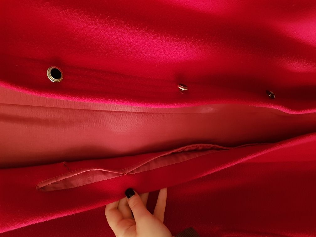 Palton femei rosu