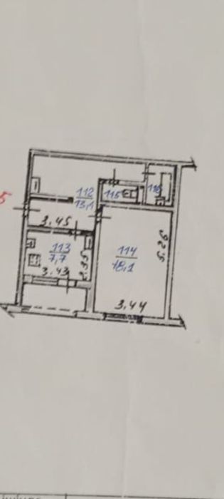 Продоется квартира палтарашка