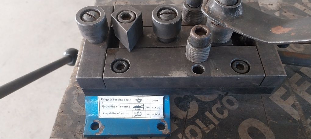 Комплект ръчни огъвачи за ковано желязо