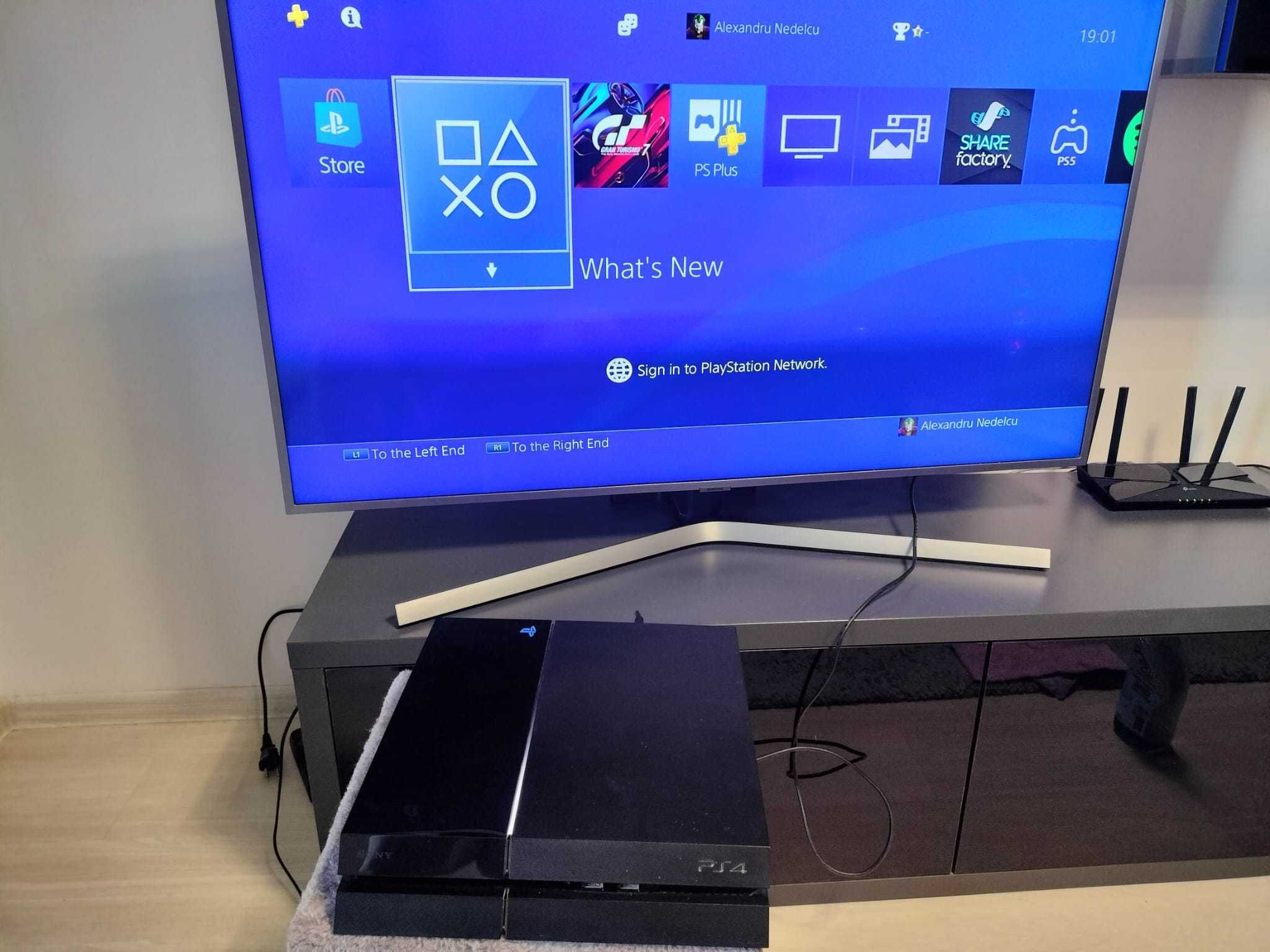 PlayStation 4 500GB + 2 Controllere + Gran Turismo 7