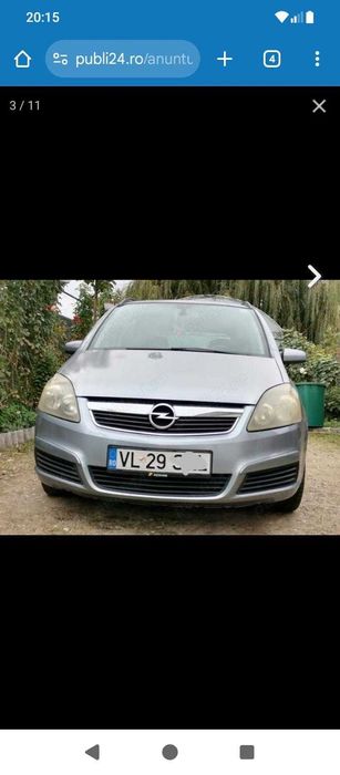 Vând Opel Zafira B    2900 euro