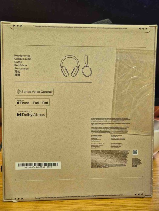 Casti HI-FI SONOS Ace NOI si SIGILATE, Bluetooth, Over Ear, Microfon