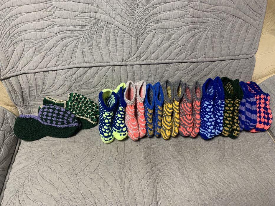 Продам теплые глыбокие вязанные следки.