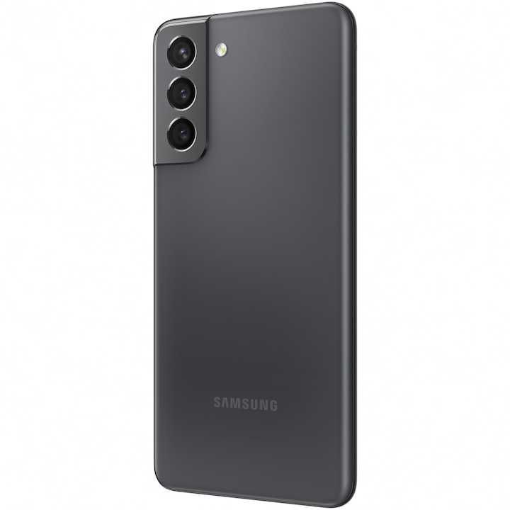 Telefon mobil Samsung Galaxy S21, Dual SIM, 128GB, 5G, Phantom Grey