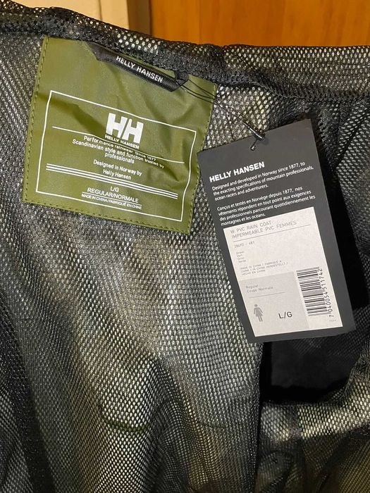Pelerină de ploaie impermeabilă Helly Hansen din PVC pentru femei L
