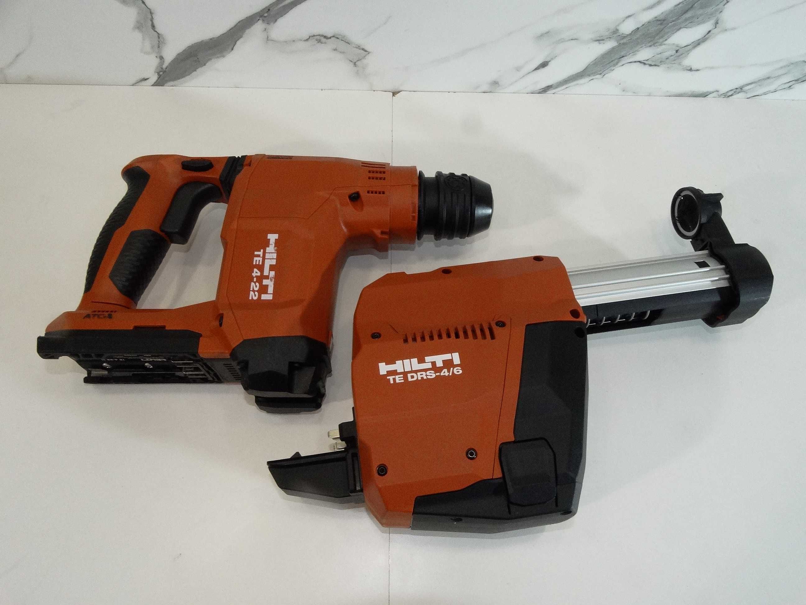 2023 - Hilti TE 4 - 22 + DRS - 4/6 - Перфоратор с прахоуловител