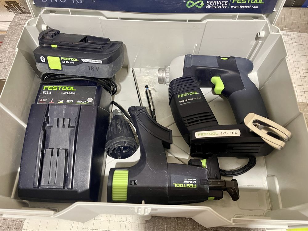 Продавам Festool DWC-18-4500 Винтоверт за гипсокартон