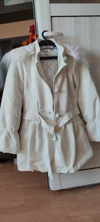 Дамско палто - бяло