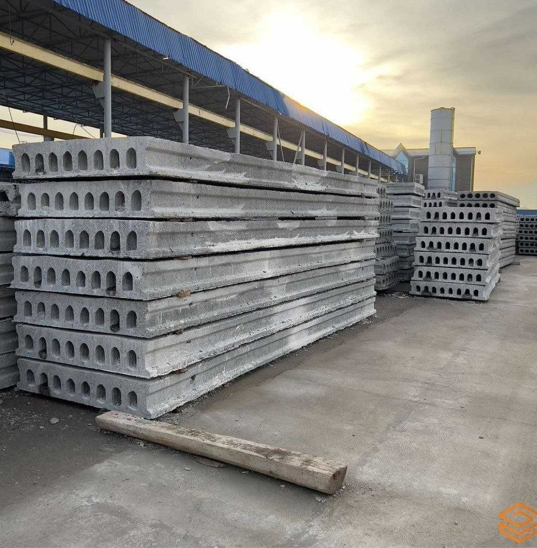 Bepul etkazib beramiz. Beton plitalar va beton mahsulotlari.