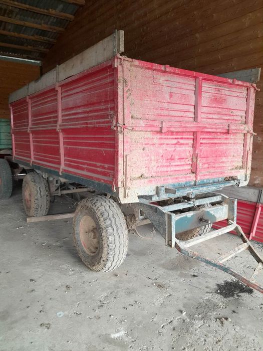 Remorca basculabila 3 părți cu pompa pe cardan