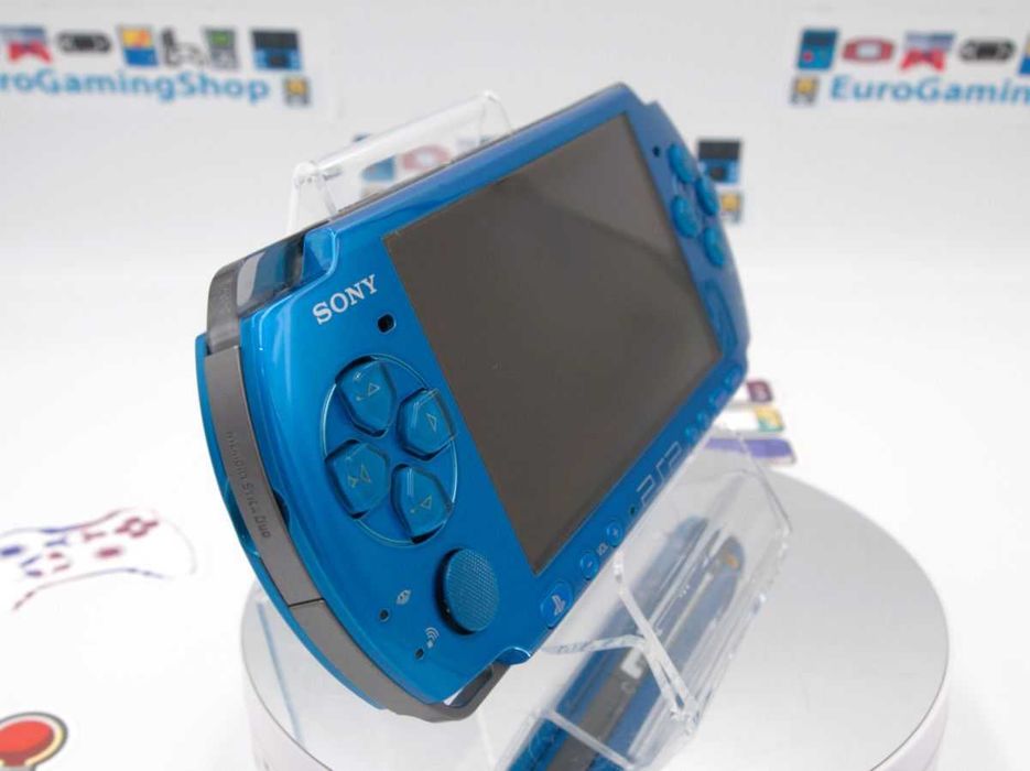 Sony PSP 3000 Blue/CFW 6.60/64GB/50Jocuri, imp. Jap [JP16PSP3-06]