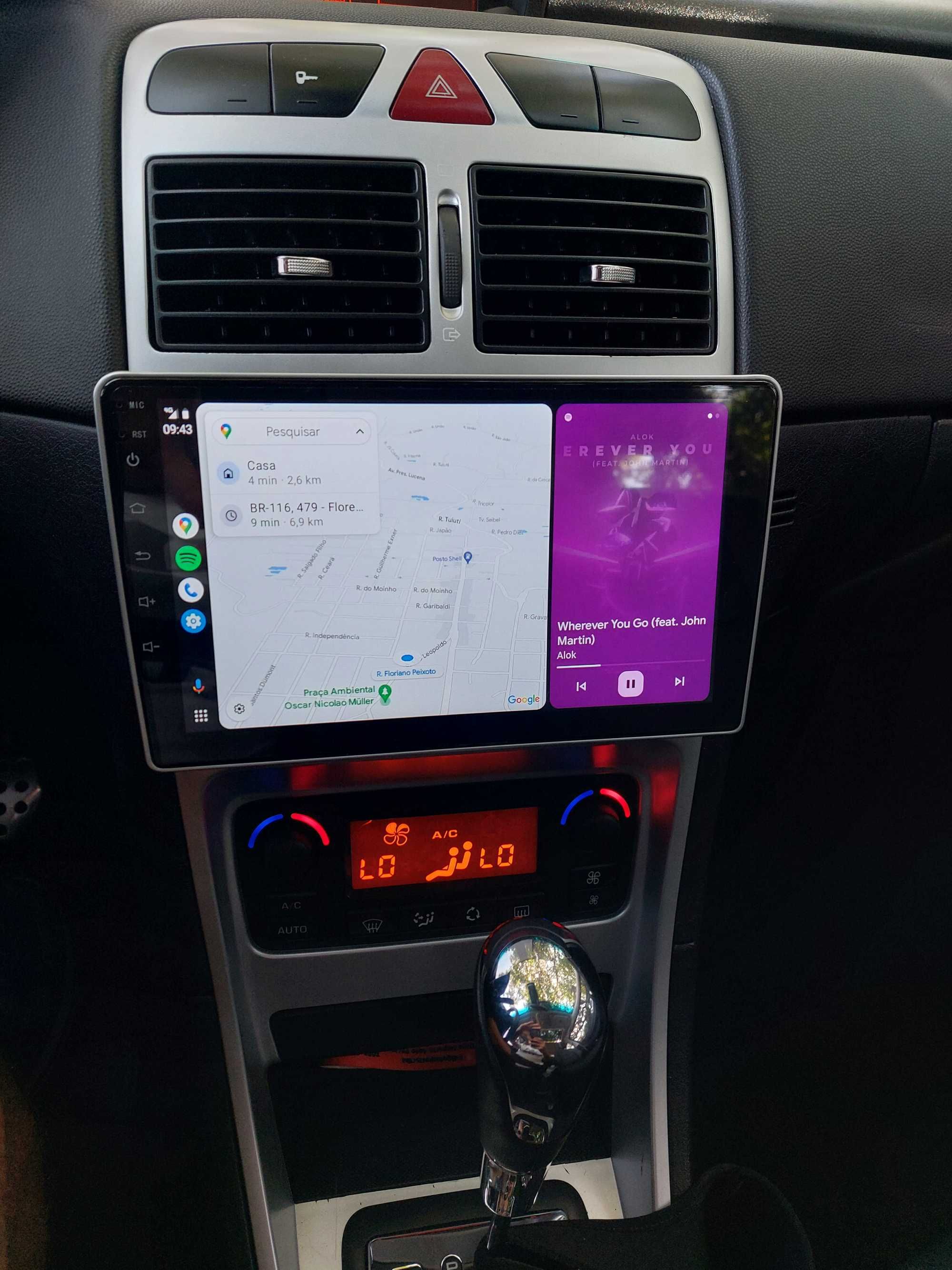 Navigatie GPS Android Peugeot 307 CC SW 1-8GB RAM - CarPlay QLed DSP